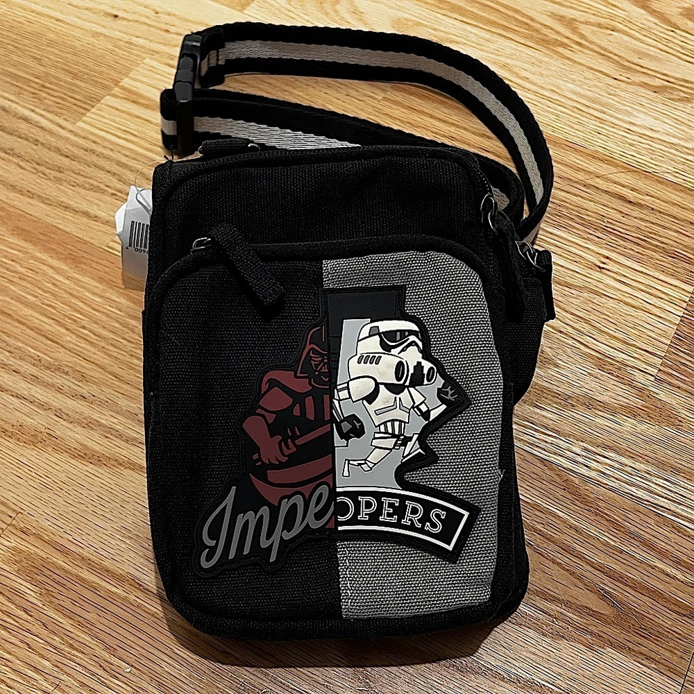 Star Wars Sling Backpack Crossbody Imperial Troopers NWT Disney